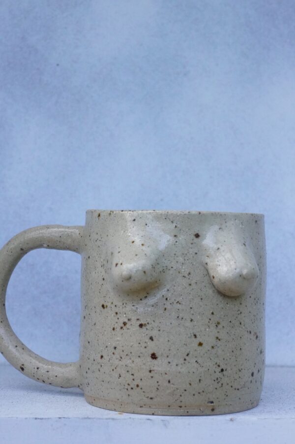 boob mug - natural