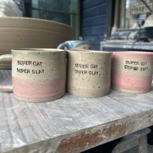 SUPER GAY SUPER SLAY mug