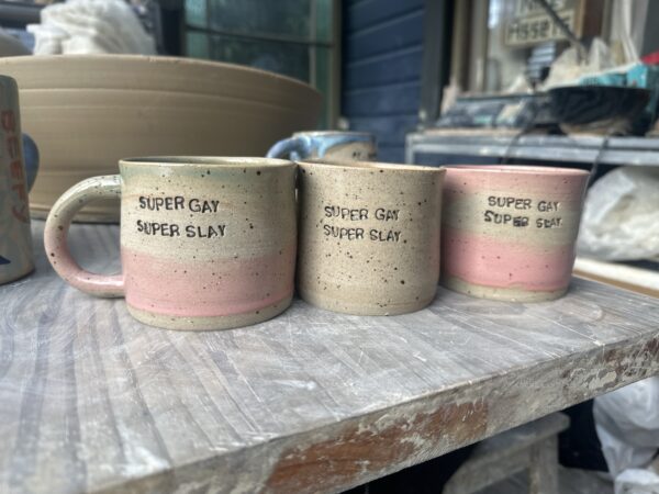 SUPER GAY SUPER SLAY mug