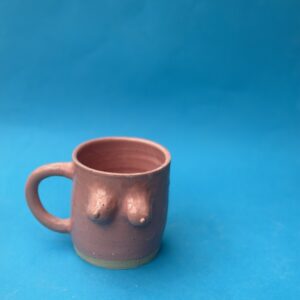 boob mug - pink