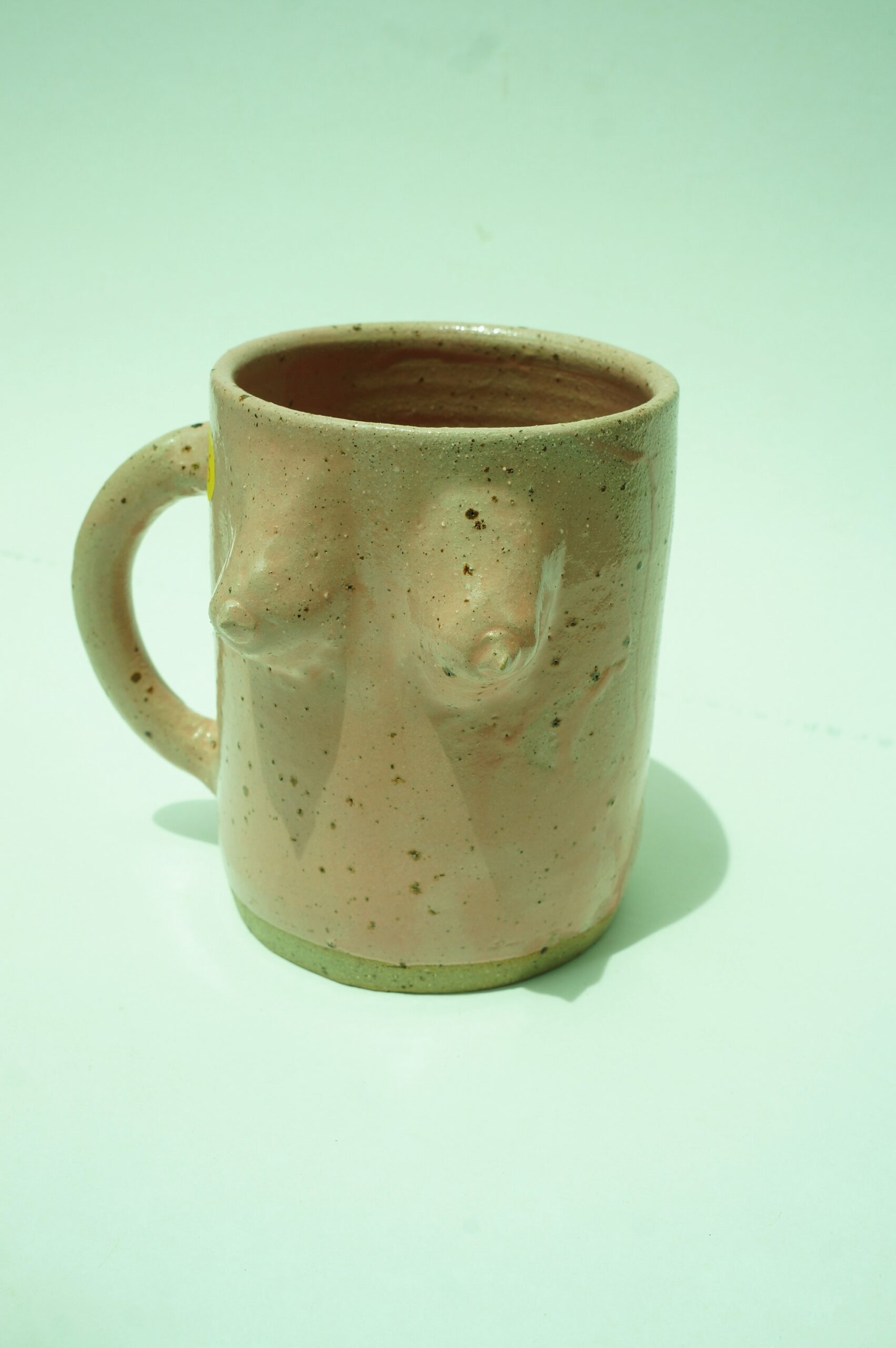Pink boobs mug
