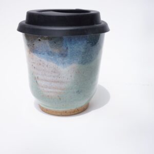 Harbour glaze lidded keep cup