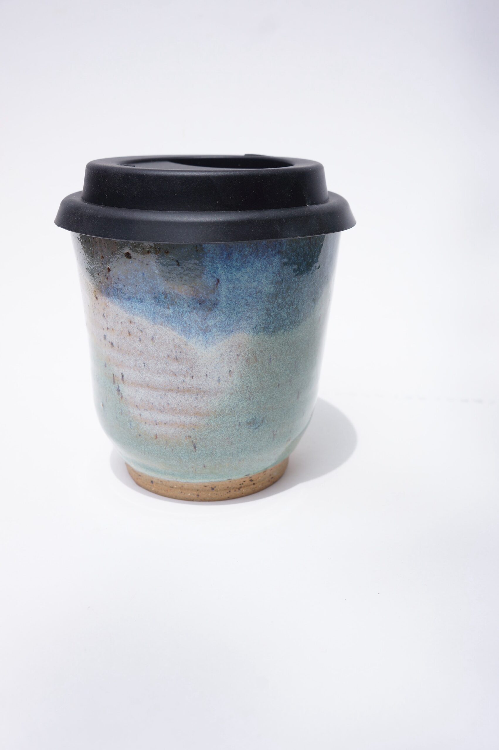 Harbour glaze lidded keep cup
